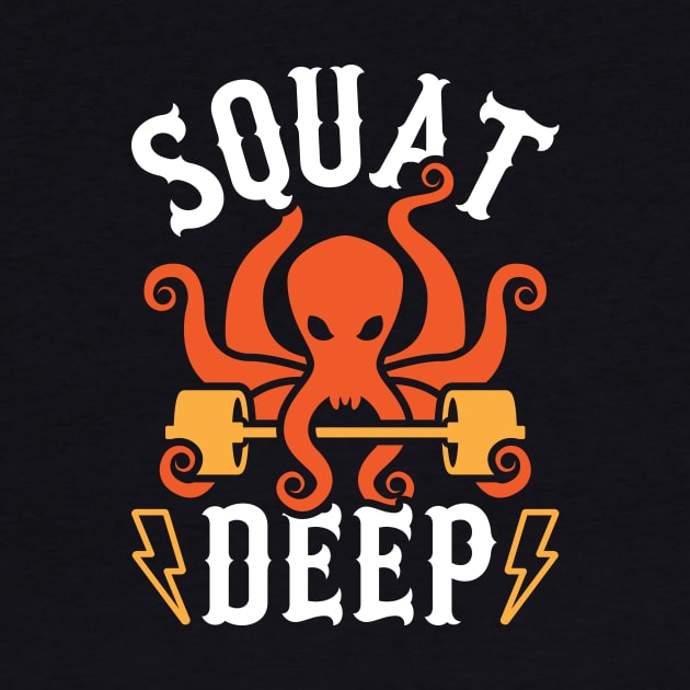 Squat Deep Kraken by brogressproject